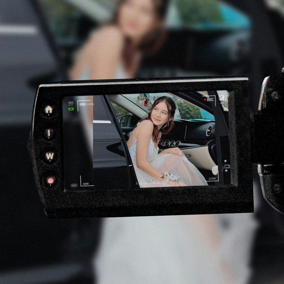 Female video editing instructor